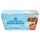 Latteria Brunico Yogurt Magro Zero Grassi Frutta Frullata Fragola 2 x 125 g